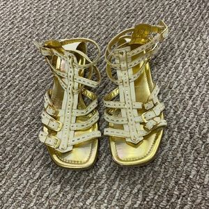 Sigerson Morrison Gladiator Sandals, Size 9